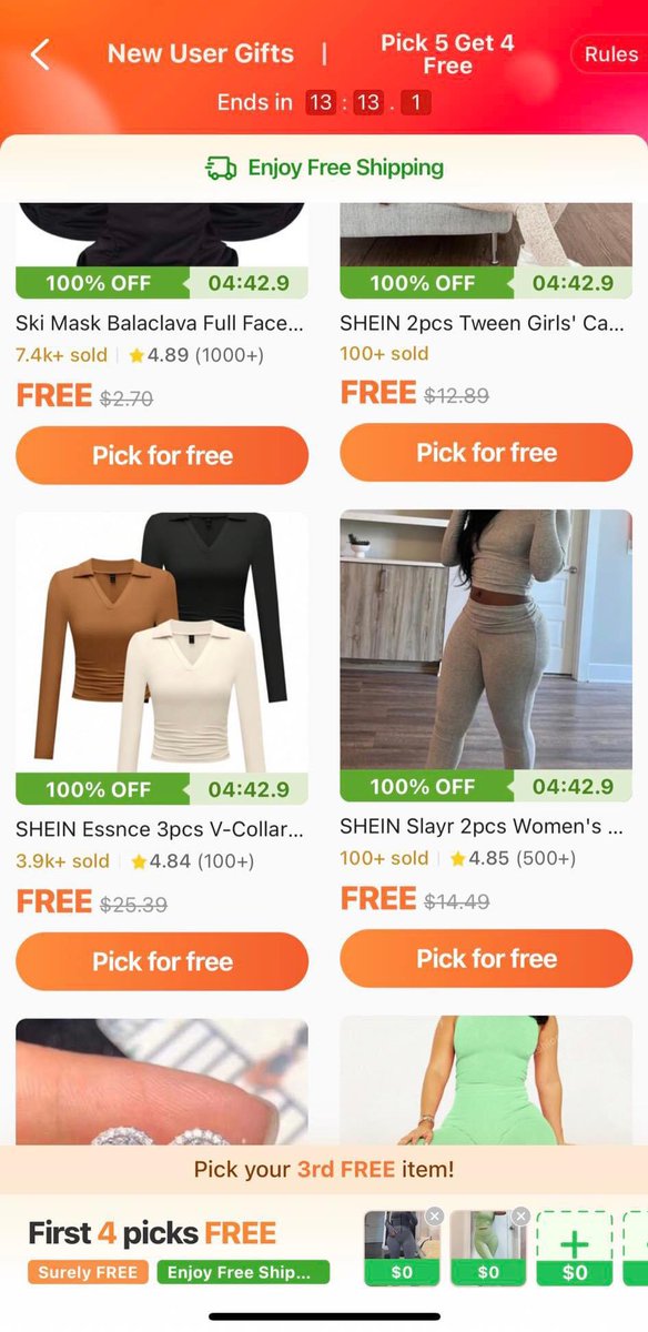 LightNyFiree_'s tweet photo. SHEIN free gifts rolling in !!! Get y’all some free winter clothes 🎉🎉🫶🏾 
Make a new account, skip phone number
Type in code 1b6fqtof in your search bar 🎉🎉😍
#Catizen #DeportElonMusk #GranHermanoChile #LaCasaDeLosFamososMx #Russia #VandeBharatExpress #VictoriaOnyenwere #BINI https://t.co/t1d97u0tLV