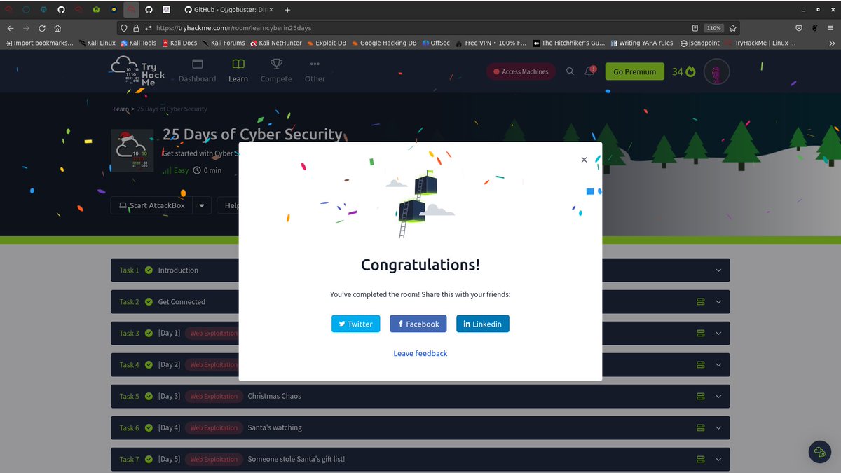 _zedcyber's tweet photo. Day 25 ✅

…the #25DaysHackingChallenge finally wrapped up 🥳💥

Honestly, it was a blast 💥…a turnaround for my cybersecurity journey. This is just the beginning!

Big thanks to @_Rega_n @SEIDX57 @bissololly15 @bashysureboi 🥳🔥💥🖤💚

Let’s keep bombing!!! Let’s gooo 🔥🚀 https://t.co/sfEqlcIXzh
