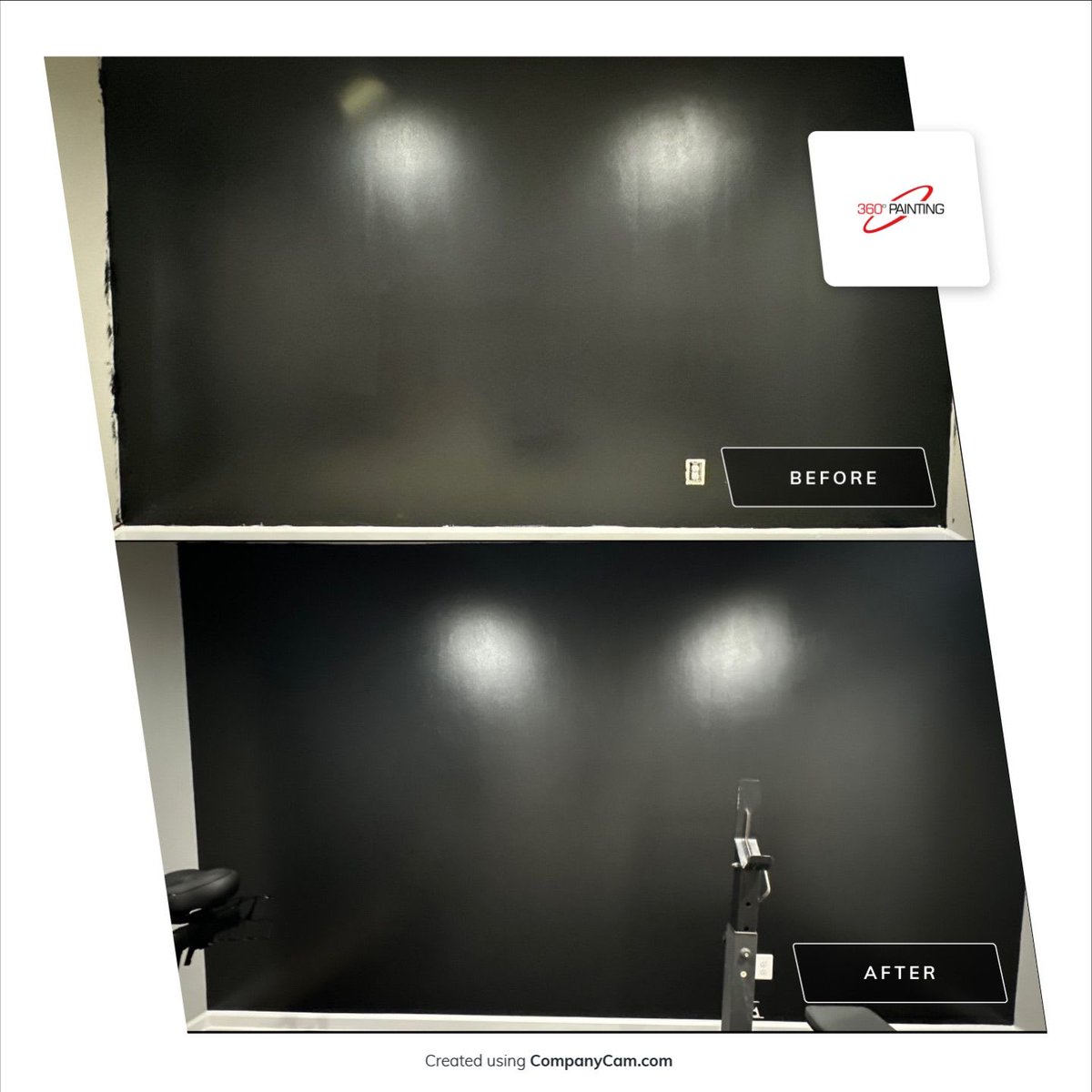 360PaintingYork's tweet image. Black is dramatic, edgy and modern; but it has to be applied just perfectly. Let our painting experts help you pick the right shade for your space, and we will keep your lines perfect! #360Painting #360PaintingYorkCounty #ColorConsultation #DramaticPaintIdeas #ImpactfulRoomIdeas