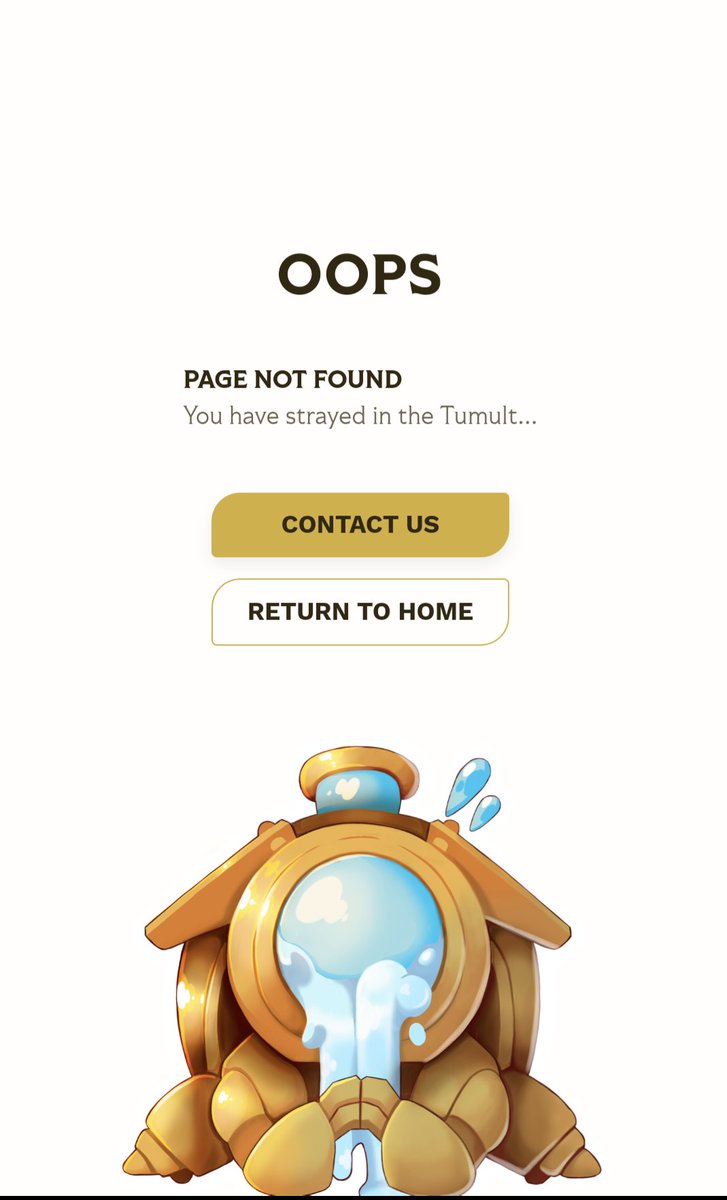 RossToss84's tweet photo. @Altered_TCG I really want to start playing, but the website/app is proving to be a huge barrier. Can't view my profile, look at events, or adventure pass stuff without getting 404'd immediately...Any idea when fixes will be happening? https://t.co/iWeFfKIIFU