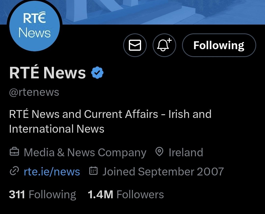 Hey <a href="/elonmusk/">Elon Musk</a> can you please apply the state affiliated media label to all RTE accounts on X? 

RTE is state run media, funded by the taxpayers under threat of imprisonment. 

They shouldn't be allowed to masquerade as impartial. 

Irish people, share!!!