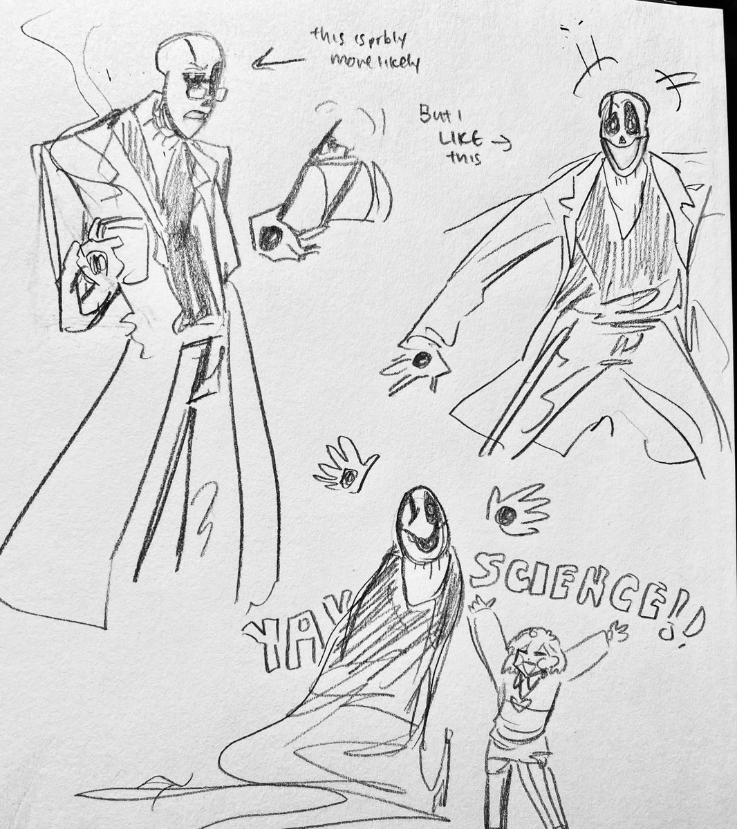 funny gasters / void buddies from 2022

#undertale 