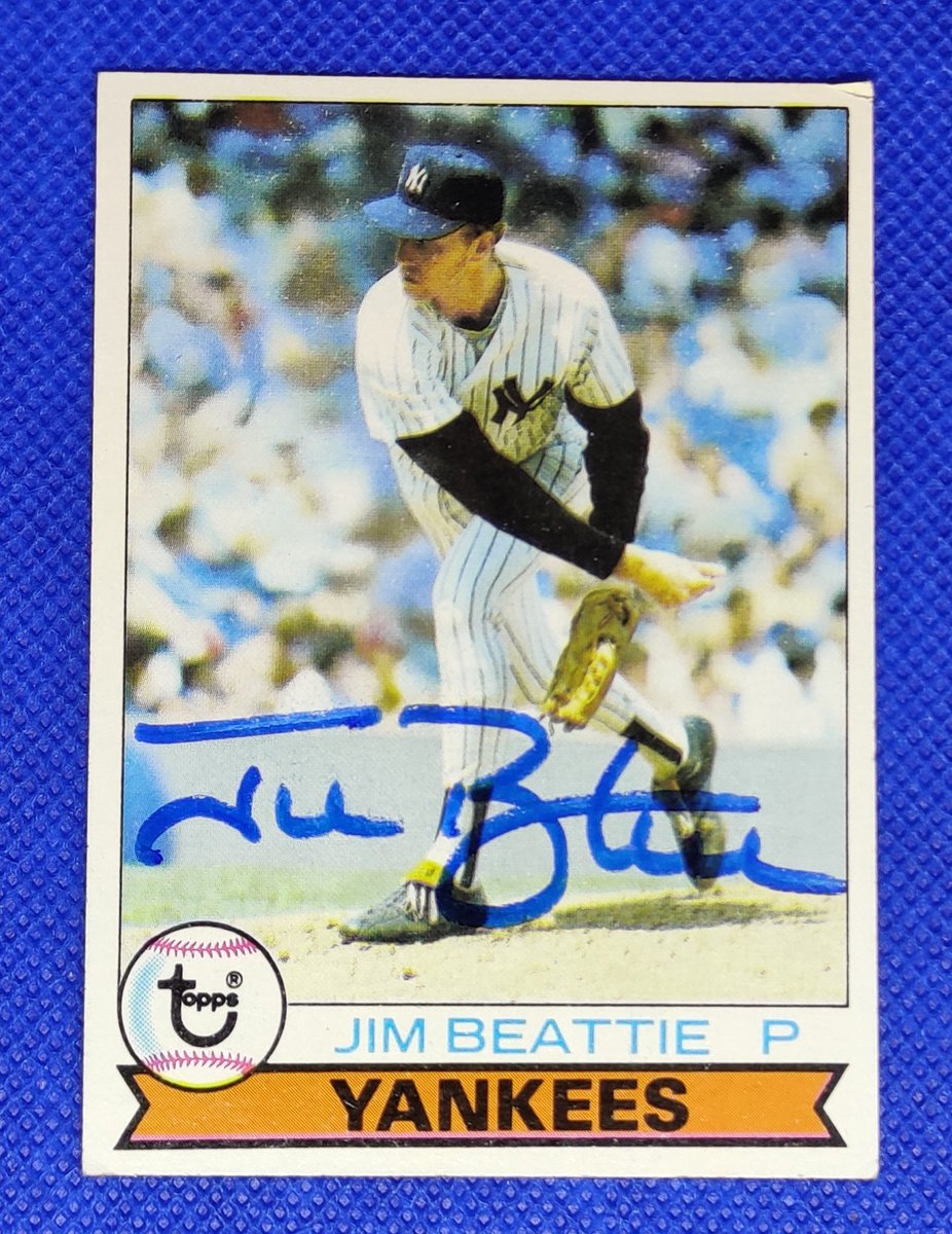 Gampagnolo's tweet image. #ttm #ttmautographs #ttmsuccess #ttmbaseball 
70 years young Jim Beattie/13 days