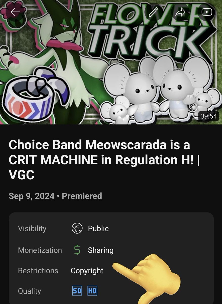 PokeBurm's tweet photo. Hey @YouTube, why is a channel with 27 subs able to share revenue on my video by copyright claiming their REMIX of a song from the video game that I'm playing? https://t.co/Qd3z5SPNIo