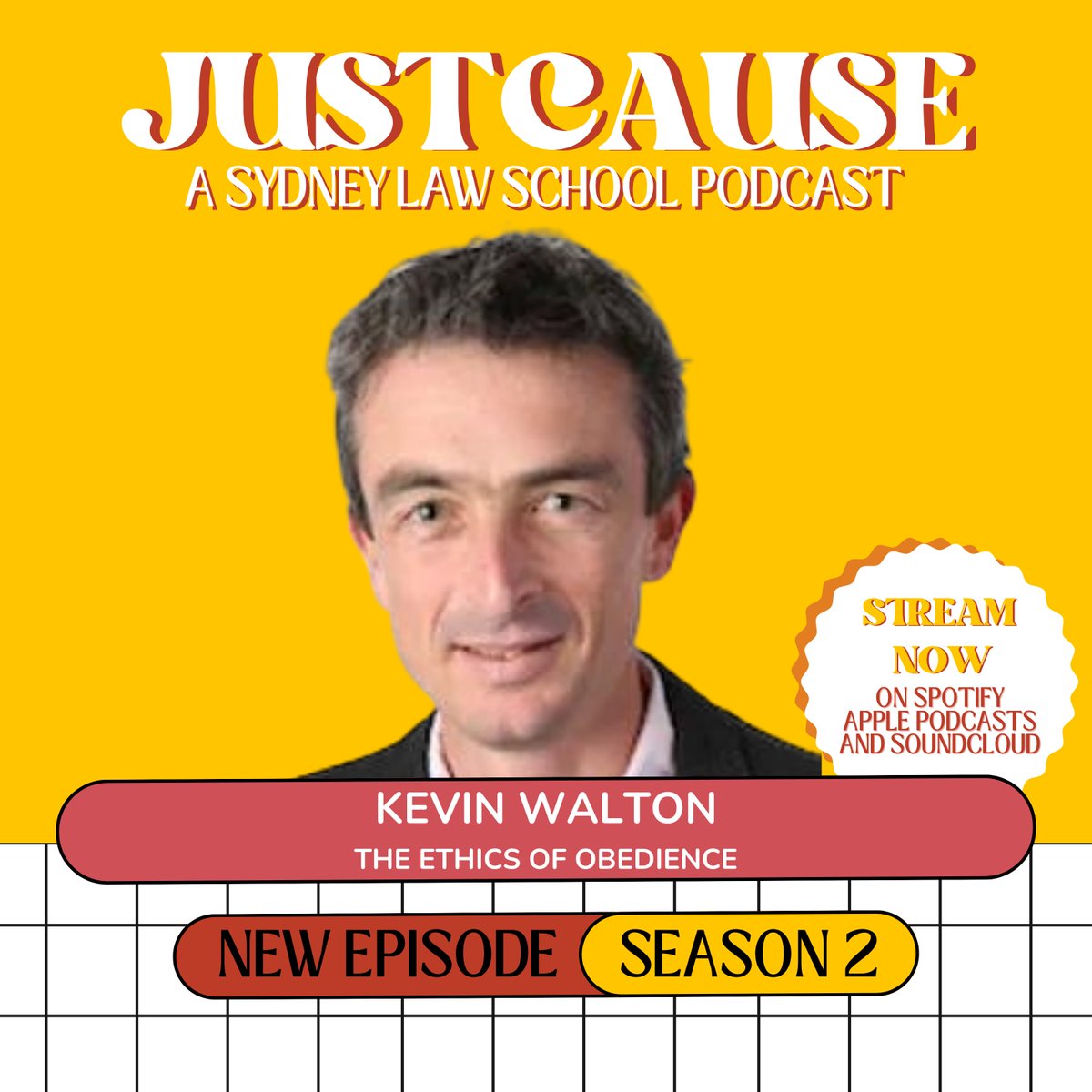 Just Cause (@justcauseusyd) on Twitter photo Do we have a moral obligation to obey the law? How do we navigate the tensions between authority and personal morality? In conversation with <a href="/ju_marchant/">Juliette Marchant</a>, Kevin Walton unpacks these questions and more! Listen now on Spotify, SoundCloud and Apple Podcasts.
open.spotify.com/episode/1CecvI… Do we have a moral obligation to obey the law? How do we navigate the tensions between authority and personal morality? In conversation with <a href="/ju_marchant/">Juliette Marchant</a>, Kevin Walton unpacks these questions and more! Listen now on Spotify, SoundCloud and Apple Podcasts.
open.spotify.com/episode/1CecvI…