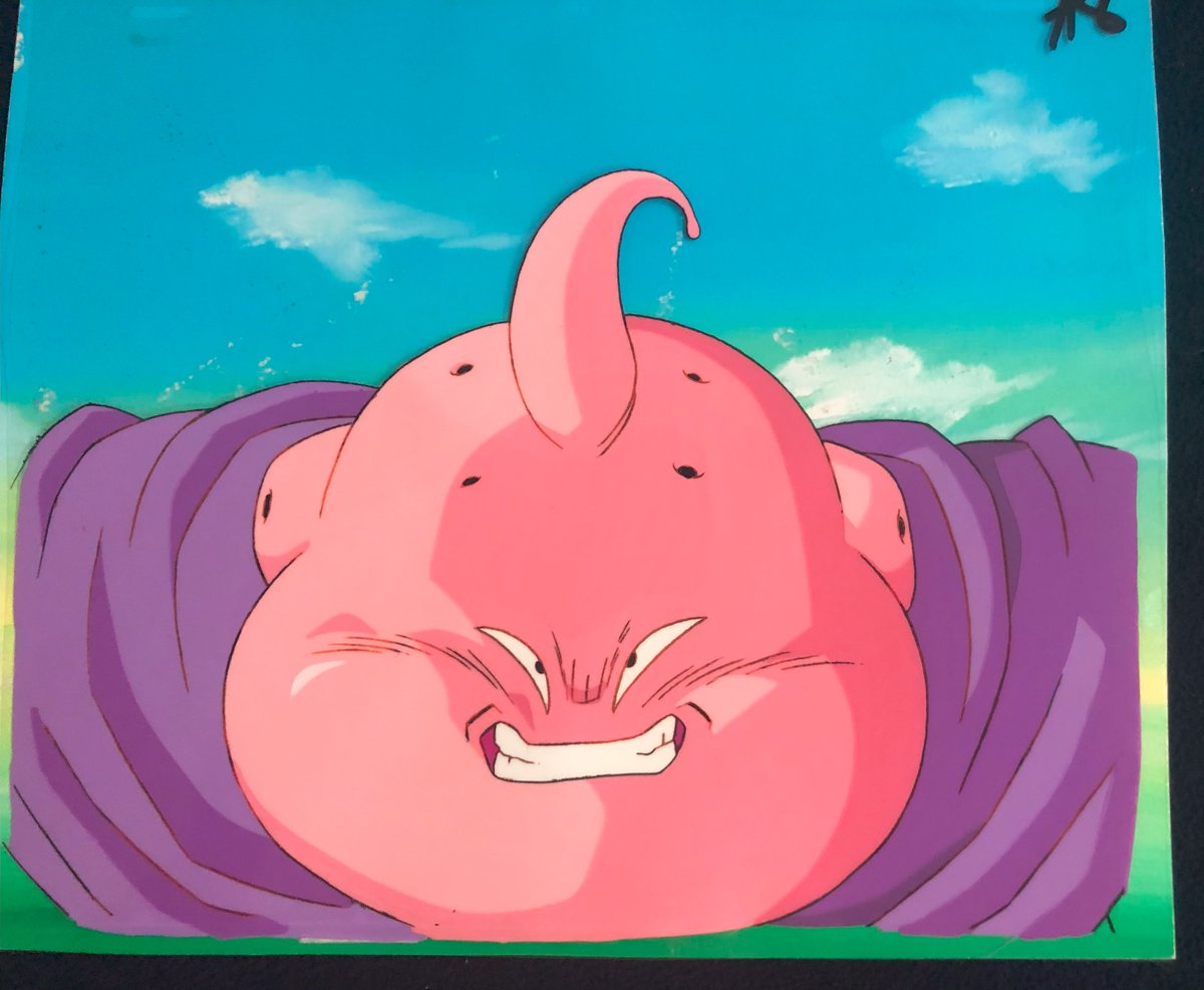 Majin Buu cel used in Episode 236 of Dragon Ball Z

#dragonballz #dbz #productioncel #vegeta #dragonball #ドラゴンボール #animecel #animecels #animationcel #goku #cellulo #cel #cels #セル画