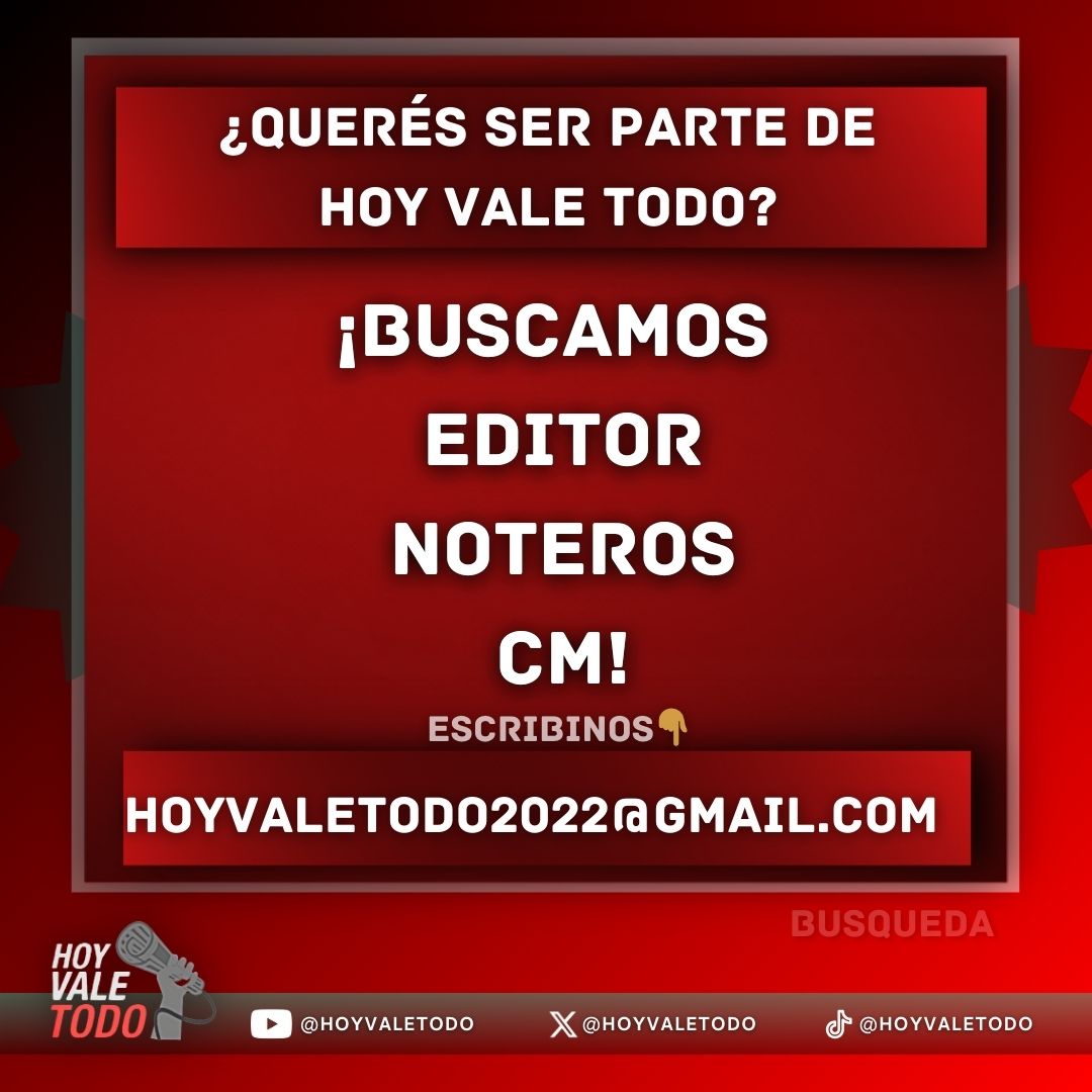 Hoyvaletodo's tweet photo. ¡¡TE ESTAMOS BUSCANDO!!
Hoy Vale Todo está en búsqueda de ampliar su equipo y vos podes ser parte💪🏻
👉🏻Si tenes experiencia o estas iniciando y queres sumarte, envianos tu CV o Portfolio por mail o mensaje directo.
¡Te esperamos!
#editor #cm #notero
https://t.co/mYMcgV5dA3 https://t.co/fKumoXNGRR