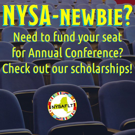 🌟 New to NYSAFLT? Here’s your chance to build bridges in language education with our special scholarship just for first-time attendees! 🏗️🌍 Don’t miss out on this opportunity to connect, learn, and grow in your language journey! 🚀📚 Apply now and start crossing new horizons!