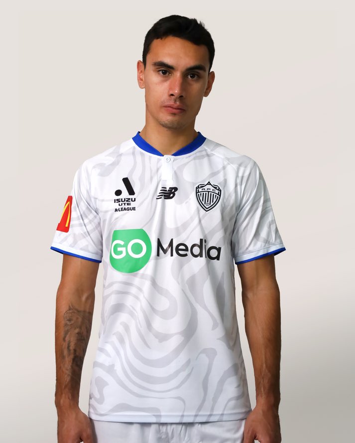 Here’s Auckland FC’s new away kit! ⚪️🔥