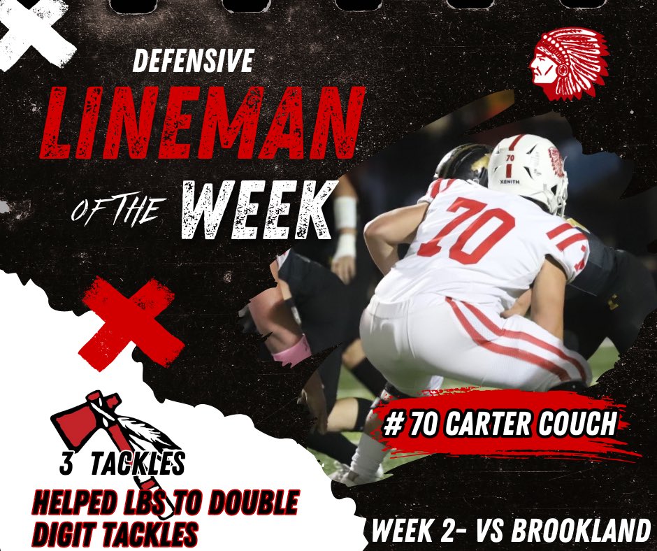 Pocahontas Redskin Football tweet media