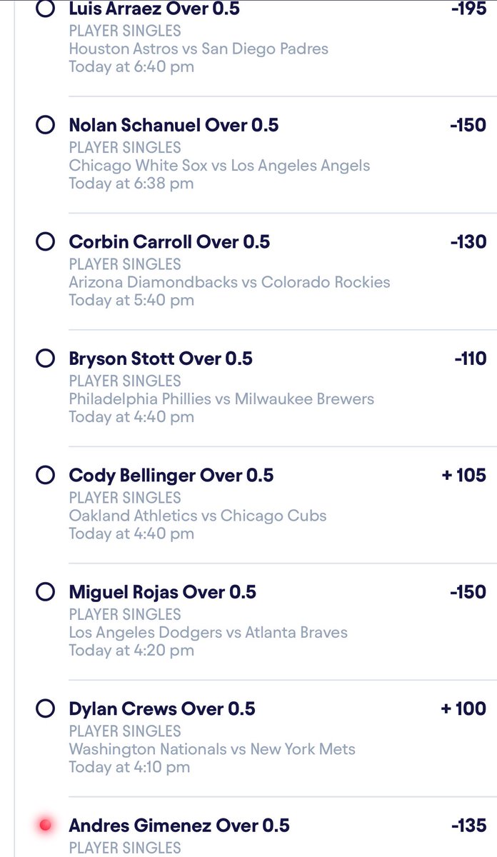 BlxckPotter's tweet image. Single Tingz Slip😁Let’s see how this shakes out! Shoutout to @OutlierDotBet  and @BetalyticsInc with the clear cut research tools! 

#BlxckHarryPotter #GamblingCommunity #GreenlineCommittee