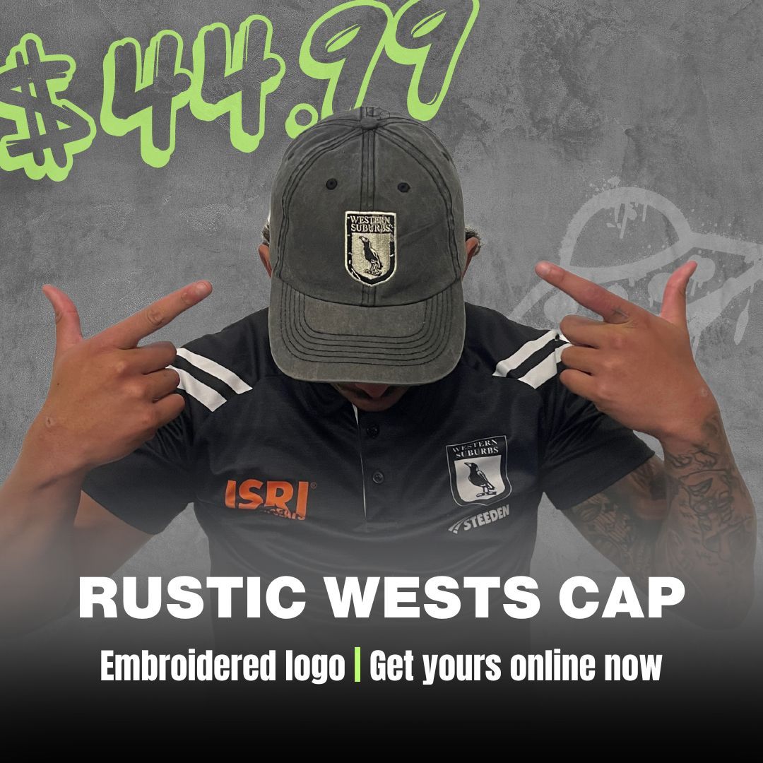 westsmagpies's tweet image. Protect your 🤕 from the 🌞 with a new 🧢 from the Magpies' store 👉 buff.ly/3YKYeb8 

Our 2024 Rustic Cap combines great quality with a heritage look and feel, making it the perfect gift for any Magpies fan.

#SpreadYourWings