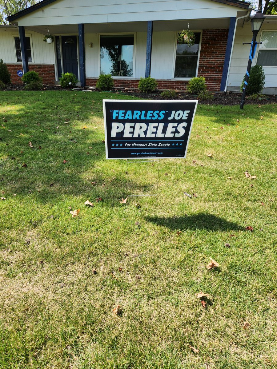 We are always glad to drop off yard signs to voters and hear about their vision for Senate District 15! Click the link below to request a yard sign if you don’t have yours yet:

perelesformissouri.com/get-a-yard-sign
