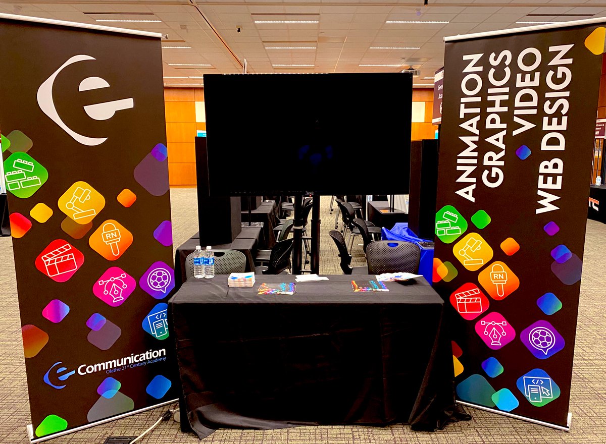 e-Communication (@olathe_ecomm) on Twitter photo Excited to meet future e-Communication students at the 8th Grade Career Pathway Fair! 🎉 Stop by our booth at <a href="/JCCCtweet/">Johnson County Community College</a> tomorrow, Sept17th, to learn about Animation, Graphic Design, Video, and Web Design. Your creative journey starts here! <a href="/Olathe21st/">21stCenturyAcademies</a> @OlatheCTE <a href="/APCogswell/">Leah Cogswell</a> Excited to meet future e-Communication students at the 8th Grade Career Pathway Fair! 🎉 Stop by our booth at <a href="/JCCCtweet/">Johnson County Community College</a> tomorrow, Sept17th, to learn about Animation, Graphic Design, Video, and Web Design. Your creative journey starts here! <a href="/Olathe21st/">21stCenturyAcademies</a> @OlatheCTE <a href="/APCogswell/">Leah Cogswell</a>