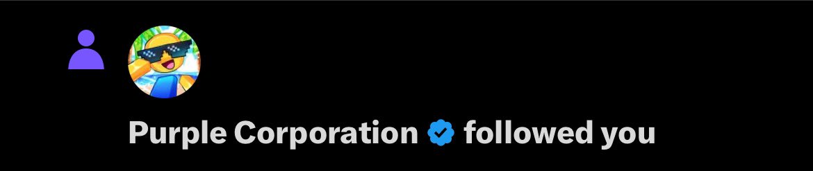 Purple Corporation tweet media