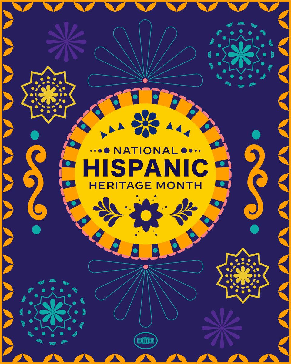 VP46Archive's tweet image. During Hispanic Heritage Month, we celebrate the rich culture and many contributions of the Hispanic community throughout our nation’s history.

Together, we continue our fight for progress for Latino communities and work towards a future where everyone has access to opportunity.