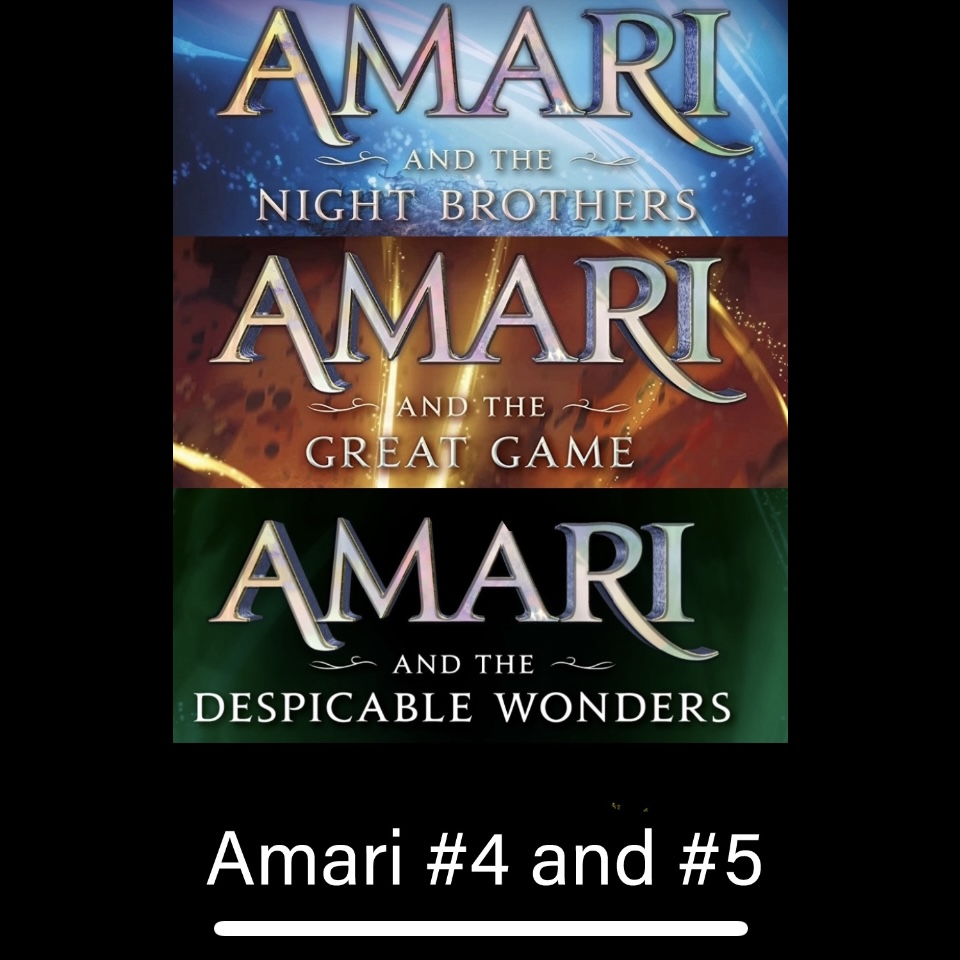 bb_alston's tweet image. The question I get most often is will there be more Amari books? It just so happens there are two more books on the way!