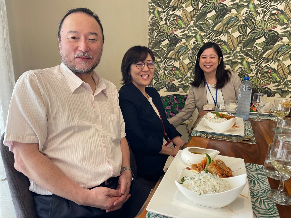 Hidetoshi OGAWA Ambassadeur du Japon en RDC et RC tweet media