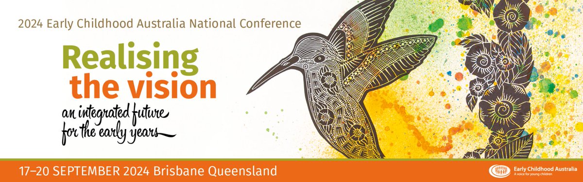 ACU_ICPS's tweet photo. It kicks off today!!! @EarlyChildAust National Conference in Brisbane. Theme is Realising the Vision: an integrated future for the early years. Wishing all the best to the organisers, keynote and presenters inc. @HigginsDaryl and delegates
#ECAconference
https://t.co/eJxadT7dwo https://t.co/hG2Gjml0qn
