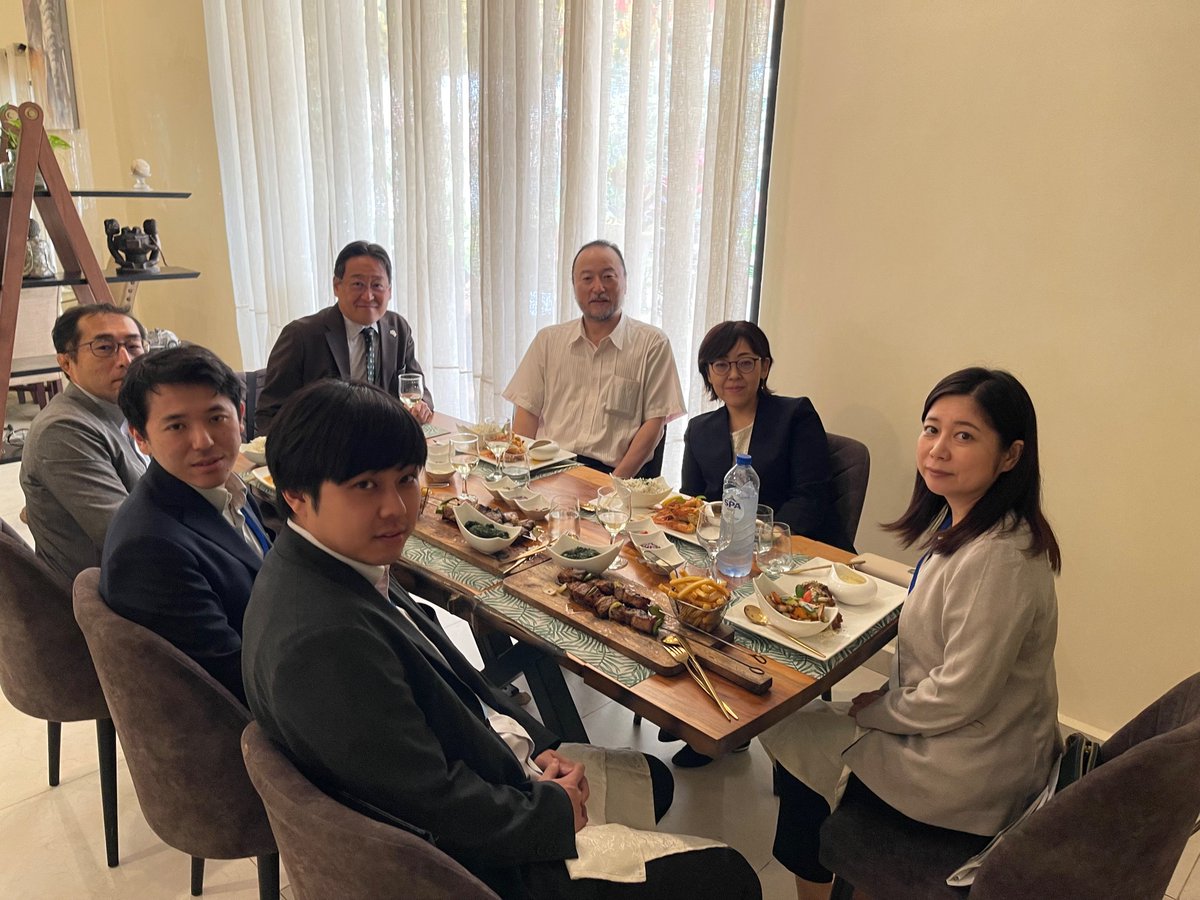 Hidetoshi OGAWA Ambassadeur du Japon en RDC et RC tweet media