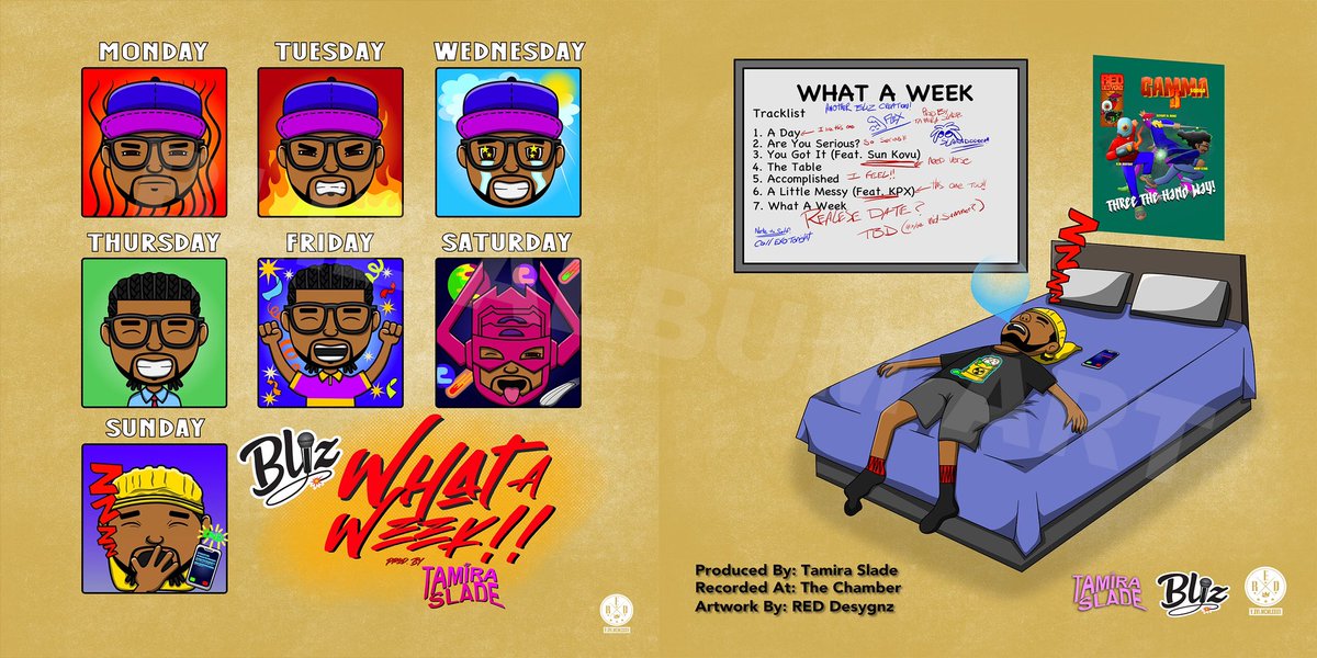 Blake (Bliz) (@itsbliz) on Twitter photo Happy to announce my new album, βWhat A Weekβ which will be available on 9/27/24. Thank you to everyone who helped bring my vision to life. Special thank you to <a href="/TamiraSlade/">TAMIRA SLADE</a> for producing the album, <a href="/TECHNOx001/">T E C H N O</a> for the video work, & <a href="/Exo_Skeleton/">πππ€ ππ ππ‘ππ©π€π£</a> for the amazing album art. Happy to announce my new album, βWhat A Weekβ which will be available on 9/27/24. Thank you to everyone who helped bring my vision to life. Special thank you to <a href="/TamiraSlade/">TAMIRA SLADE</a> for producing the album, <a href="/TECHNOx001/">T E C H N O</a> for the video work, & <a href="/Exo_Skeleton/">πππ€ ππ ππ‘ππ©π€π£</a> for the amazing album art.