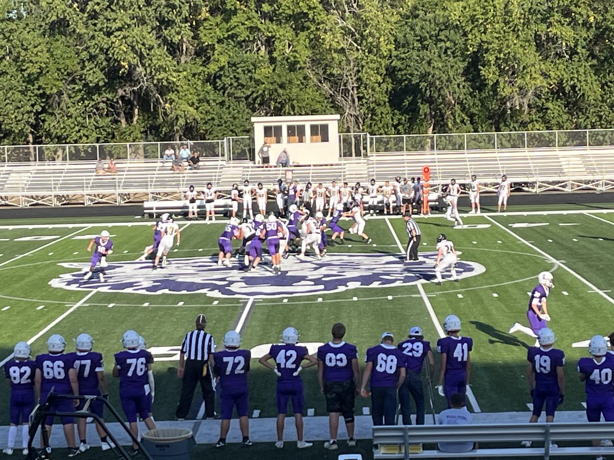 Louisburg JV Football with an impressive 22-0 win over Paola!