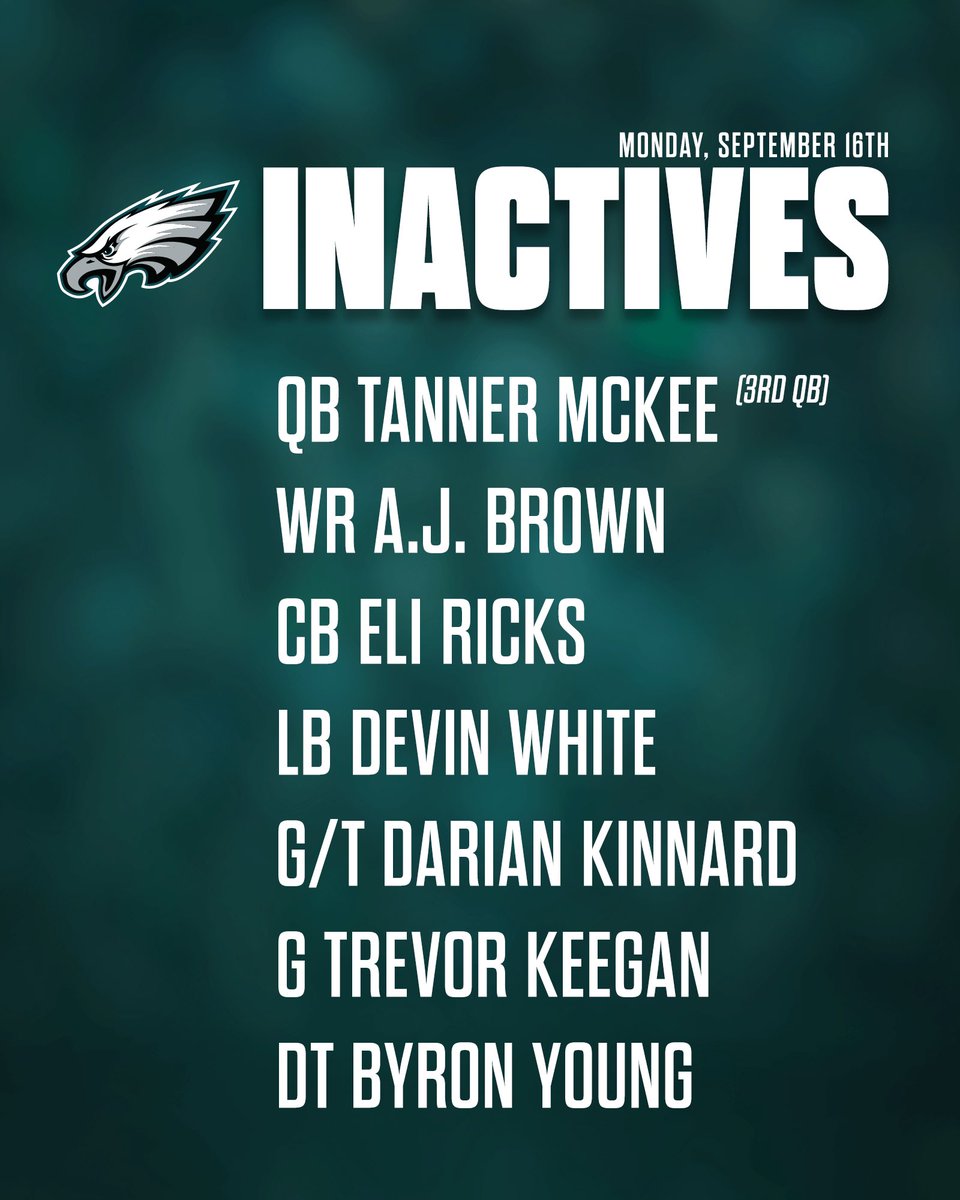 QuayLJones3's tweet image. Today&apos;s inactives

#ATLvsPHI
