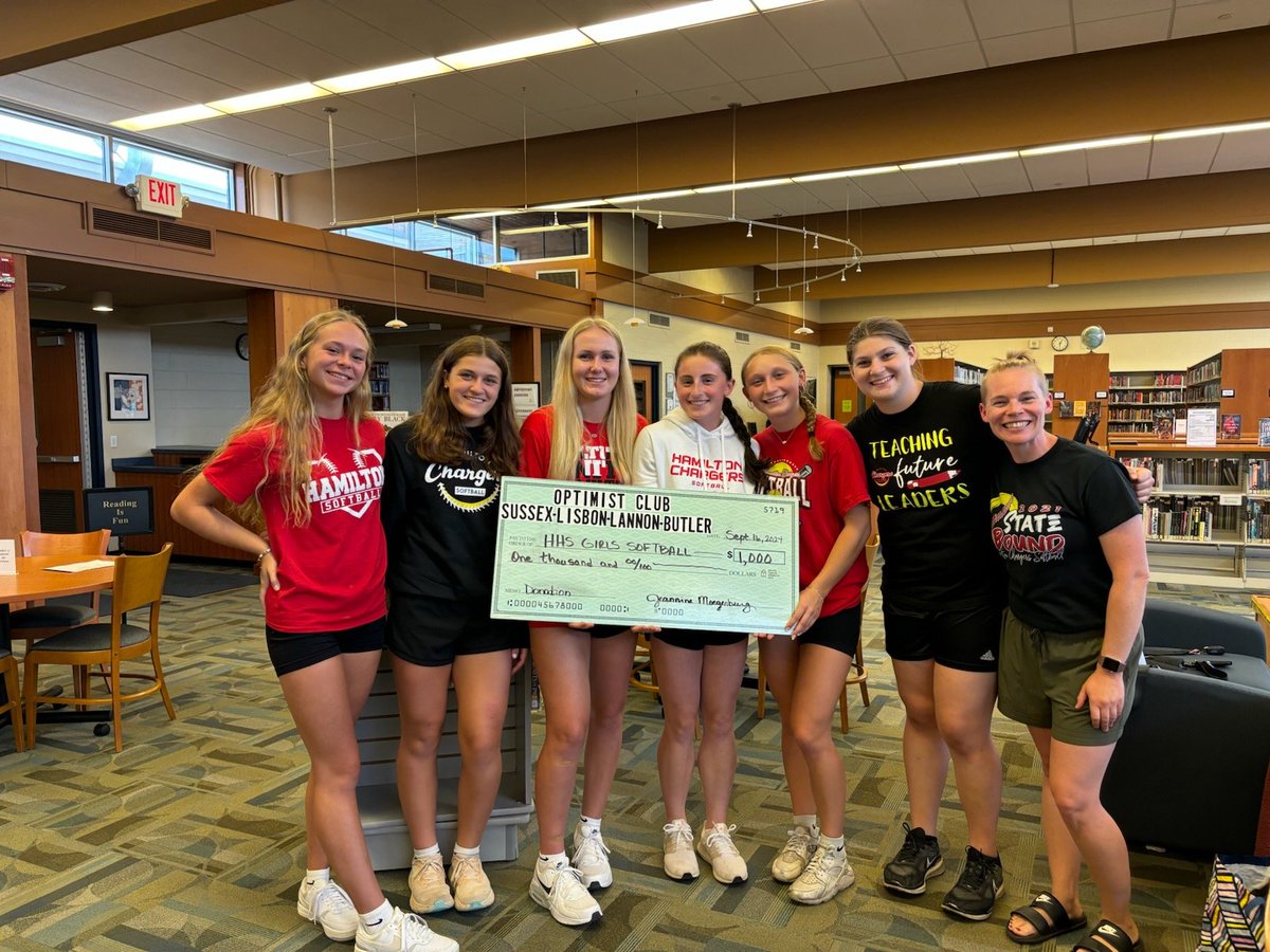 Thank you so much to the Sussex Optimist Club for your generous donation!