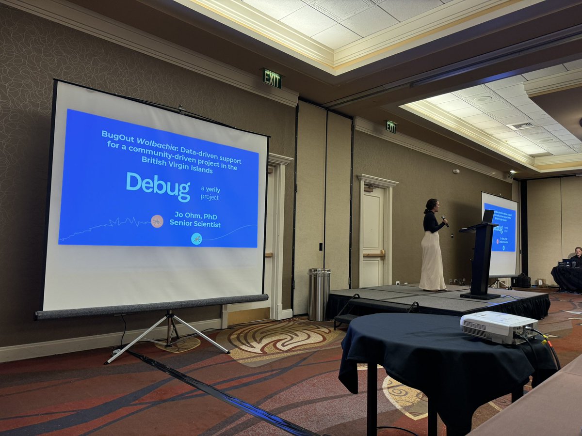 First day at #SOVE2024. Great to learn about Wolbachia releases and the logistics behind it <a href="/JohannaOhm/">Johanna Ohm</a>