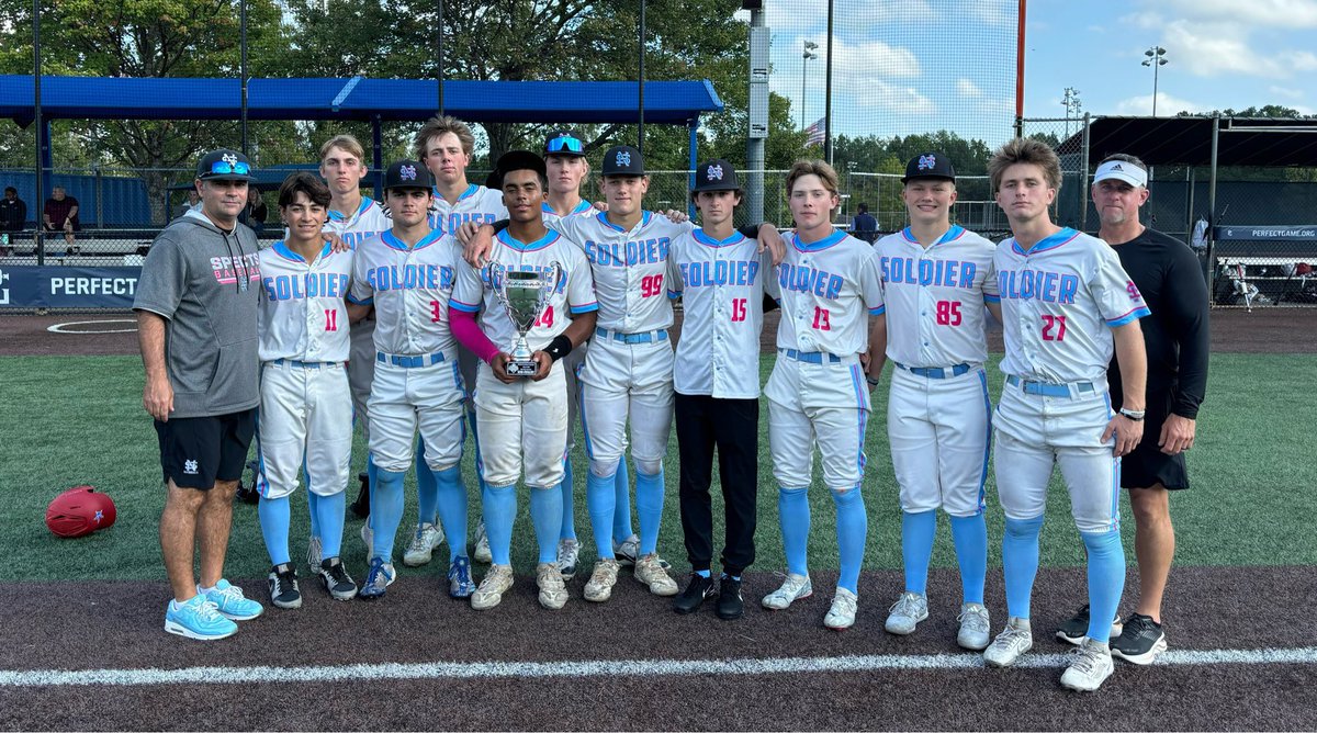 Soldier Spects National (@spectsbaseball) on Twitter photo Congratulations to our 2027 group in ATL at the <a href="/PG_Scouting/">Perfect Game Scout</a> World Series on taking home a 3rd place finish out of the top 24 National Clubs in the nation!
This group continues to impress with 4 top 4 finishes now at World championship last fall, NPI, Beast of the East and WS! Congratulations to our 2027 group in ATL at the <a href="/PG_Scouting/">Perfect Game Scout</a> World Series on taking home a 3rd place finish out of the top 24 National Clubs in the nation!
This group continues to impress with 4 top 4 finishes now at World championship last fall, NPI, Beast of the East and WS!