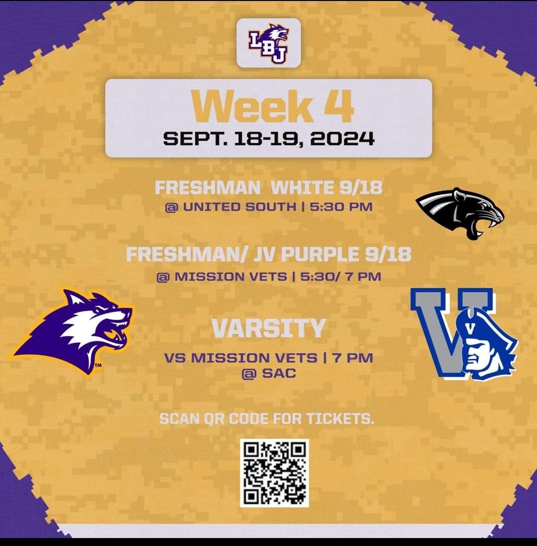 LBJWolves's tweet image. #txhsfb #lovepurplelivegold
