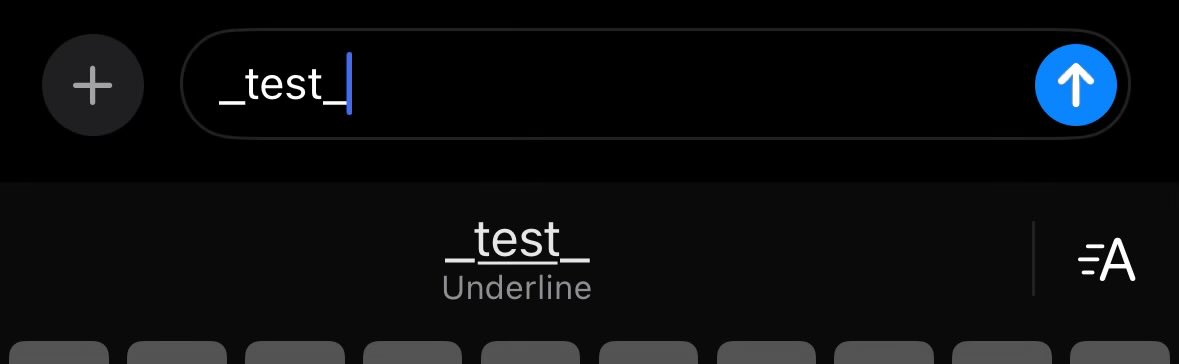 why oh why would apple have _test_ with underscores suggest being underlined?? 😭