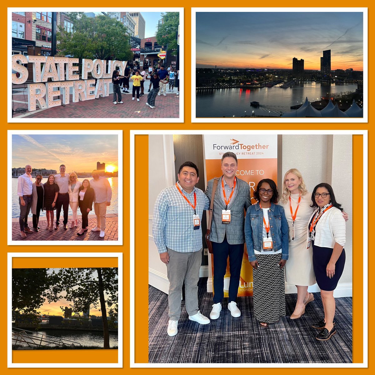 Last week I was privileged and fortunate to represent #CALeg at the #LuminaFoundation Forward Together Higher Education Policy Conference in the #CharmCity (Baltimore) and connect with other policy makers from around the nation. #HigherEducationMatters