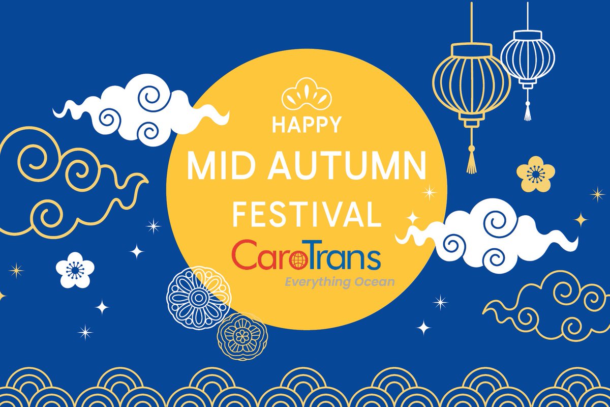 CaroTrans team wishes you a Happy Mid-Autumn Festival filled with love, joy, and moonlit moments🌕

#MidAutumnFestival #Mooncake #CaroTrans #CaroTransAsia #Everythingocean