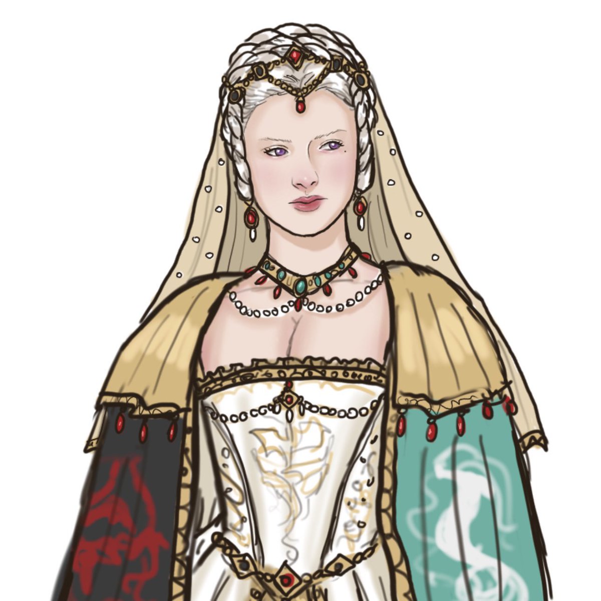 fkadaenerys's tweet image. some sketches i’ve never posted