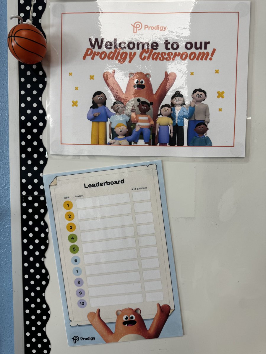 MrsLopezMagic's tweet image. @ProdigyGame , we have joined the #ClassChallenge for September! I can’t wait to update our Leaderboard this week 😁