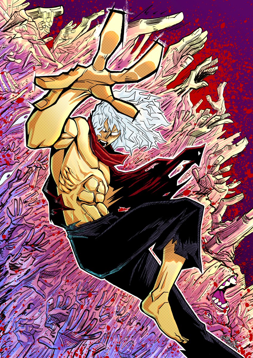 #WBH_FANART #WORLDBESTHERO – FANART CONTEST #MHA
<a href="/horikoshiko/">堀越耕平</a>
I love My hero academia <3 Shigaraki art by me