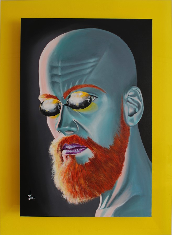 AddictedGallery's tweet image. "I love bald men. Just because you've lost your fuzz don't mean you ain't a peach." ~ Dolly Parton
Get Your Art Fix!
"Bald Beautiful" by Lakshmi Mohanbabu, 2017 bit.ly/2hzbBZD
Series: Colours of Unity
#popart #coloursofunity #baldisbeautiful #womeninart #artgallery