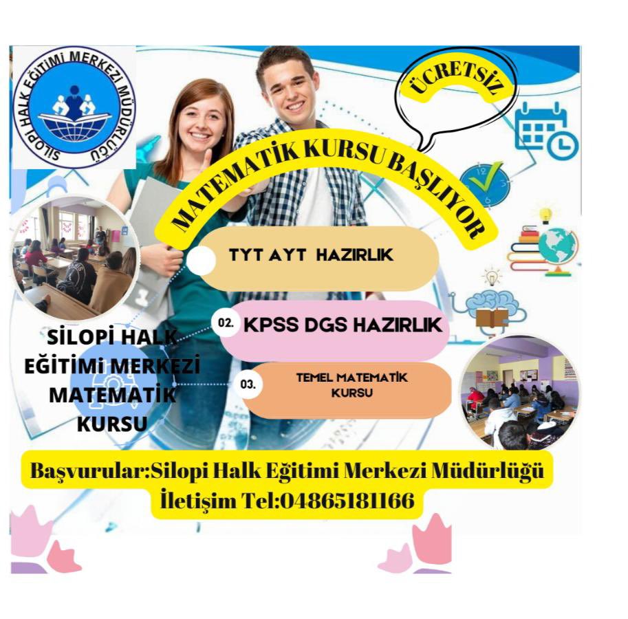 Öğrencilerimizi “ÜCRETSİZ” kurslarımıza bekliyoruz..<a href="/bycandiroglu/">Bilal Hoca</a> <a href="/sirnakmem73/">Şırnak İl Millî Eğitim Müdürlüğü</a> <a href="/SilopiMEM/">Silopi İlçe Milli Eğitim Müdürlüğü</a> <a href="/silopikymkmlk/">T.C. Silopi Kaymakamlığı</a> <a href="/baranbilen73/">Osman BİLEN</a> <a href="/bilennmurat/">Murat BİLEN</a>