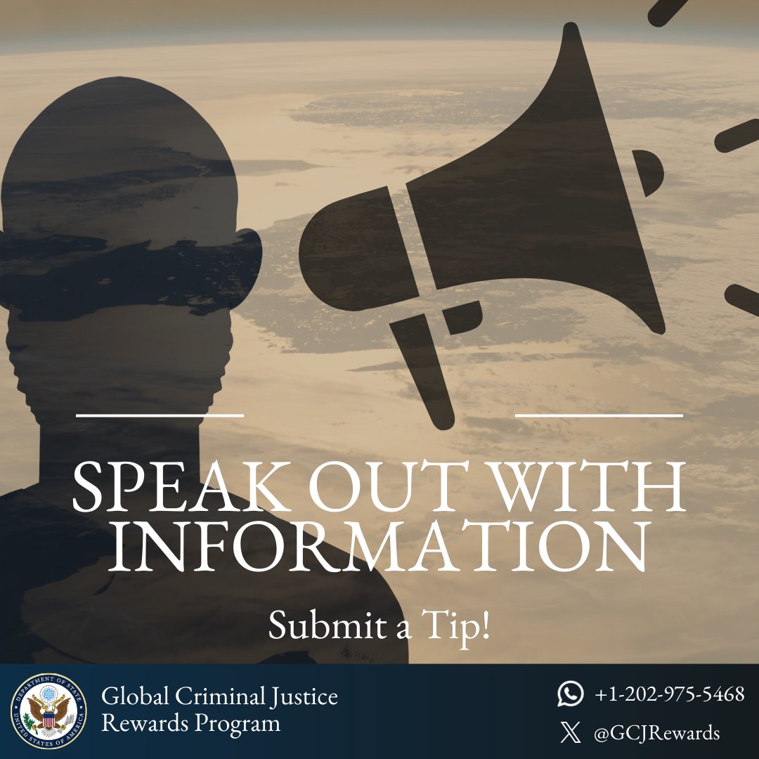 Global Criminal Justice Rewards Program tweet media