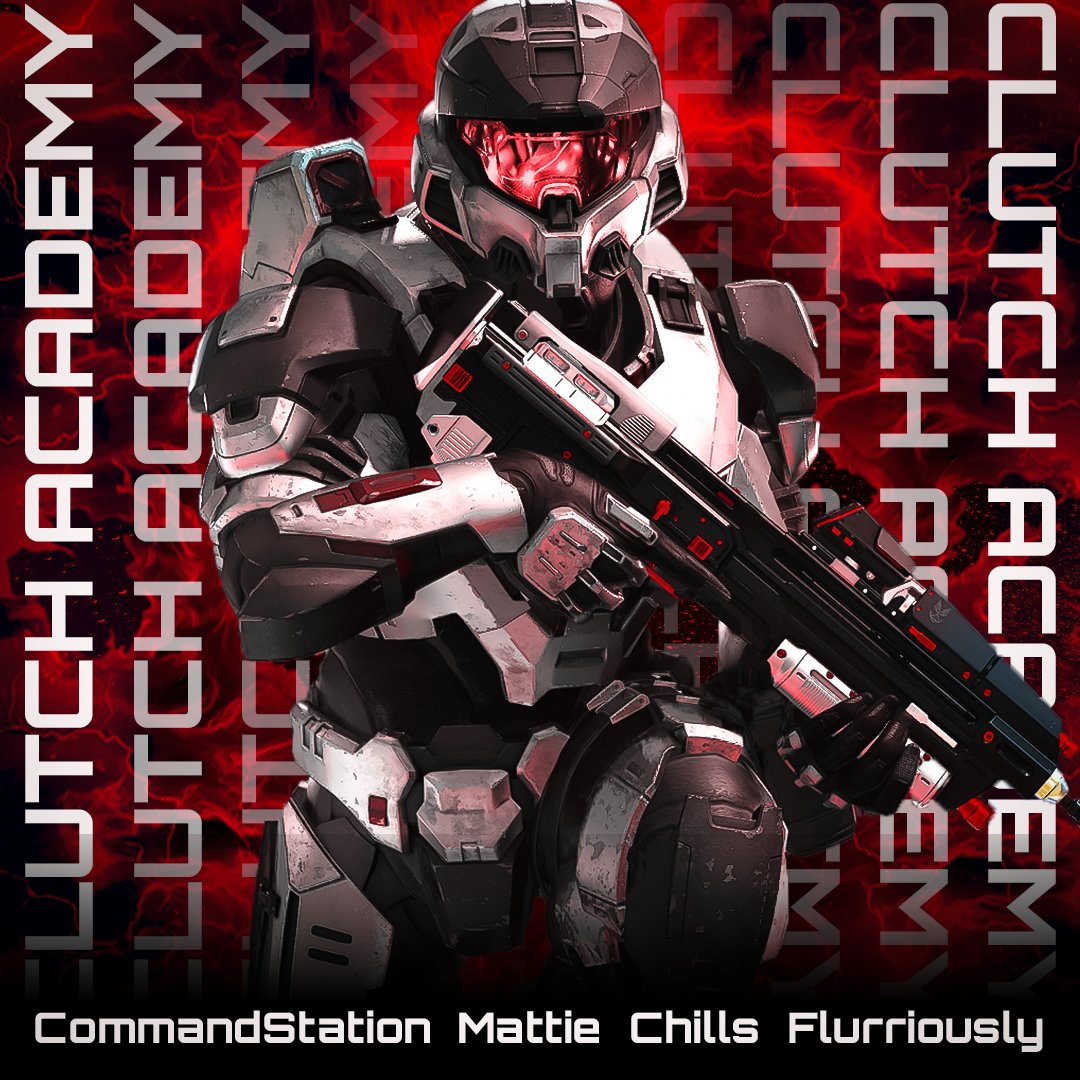 SiegeOC's tweet image. I am happy to announce that I am partnering with @ClutchAcademyGG to do their graphic work! Here is some of the work I have done for them already! One featuring @LVTHalo 2nd &amp;amp; 3rd featuring videos on their YouTube from top Halo Pro &amp;amp; former pro @Lunchbox @Druk_RN