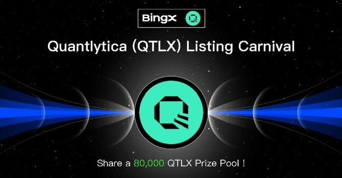 dhray005's tweet photo. BingX is offering 80,000 $QTLX prize pool which will be shared during their listing carnival all one need to do to qualify for this great offer is to trade or deposit $QTLX in the exchange and stand a chance to share in the event. 
#DeFi #AI #Crypto #Blockchain #Liquidity #QTLX https://t.co/FPEEhFMLcc