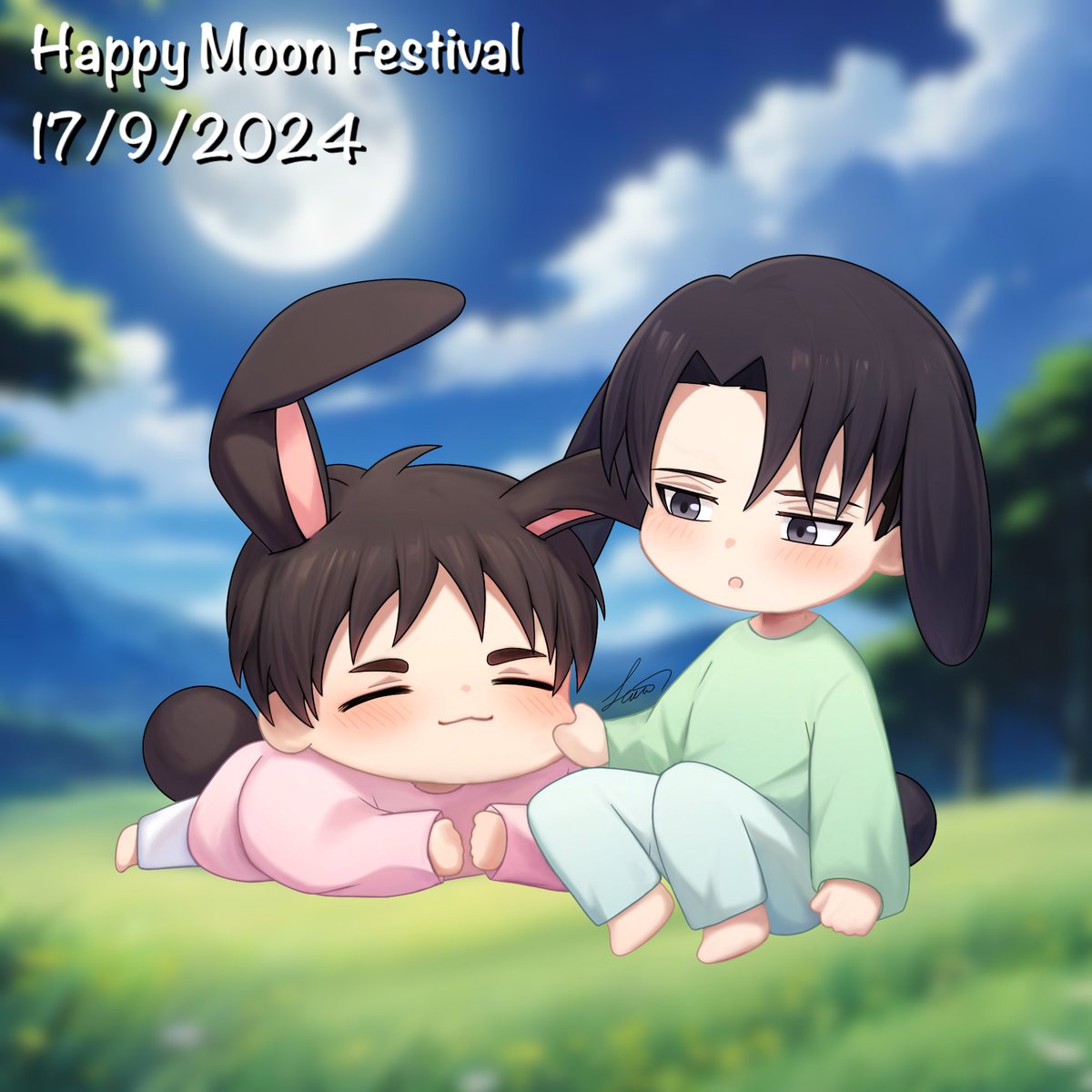 素敵な中秋節をすてきなちゅうしゅうせつを🥮