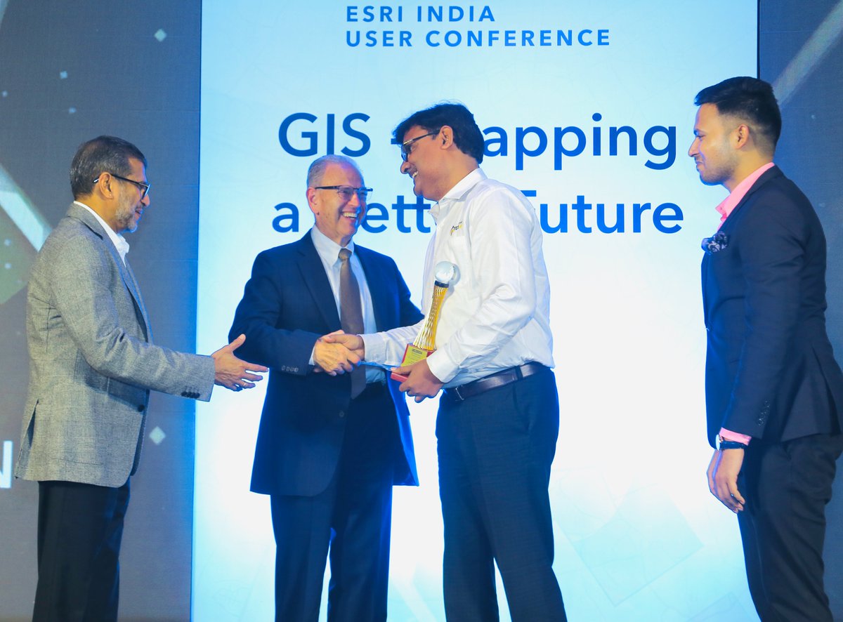 TEXMiNIITISM's tweet image. Proud moment for @TEXMiNIITISM ! 

We’ve been awarded the Excellence in Geospatial Education Award!  This recognition reflects our team's dedication to advancing GIS knowledge and skills. 

A huge thanks to everyone who supported us and to for this honor! 

@IndiaDST #TEXMiN