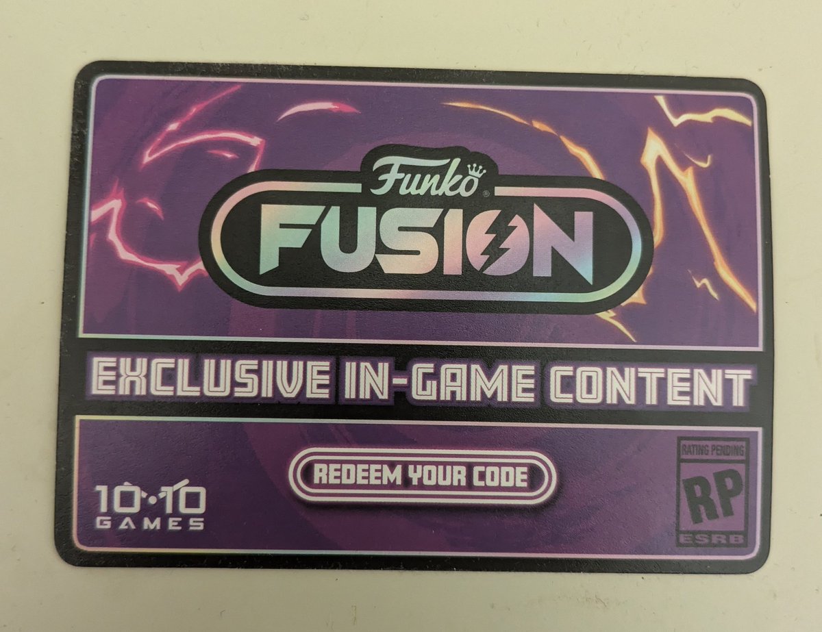 Spl1tSadness's tweet image. I got an extra #FunkoFusion code for anyone willing to trade a Big Boy code for Xbox Series X! #funkofusioncode #funkofusiongame