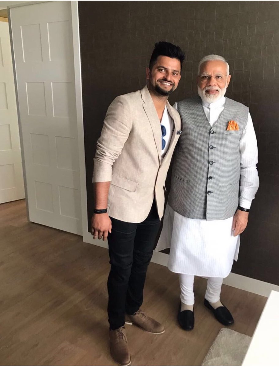 Suresh Raina🇮🇳 (@imraina) on Twitter photo Happy Birthday to our visionary PM <a href="/narendramodi/">Narendra Modi</a> ! Wishing you health, happiness & continued success in leading India to greatness! #HappyBirthdayPMModi Happy Birthday to our visionary PM <a href="/narendramodi/">Narendra Modi</a> ! Wishing you health, happiness & continued success in leading India to greatness! #HappyBirthdayPMModi