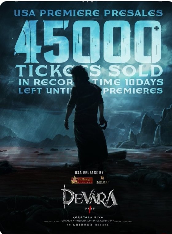 Jackson80188's tweet photo. All about creating history and shattering records #DEVARA https://t.co/0HPuCfQgJs