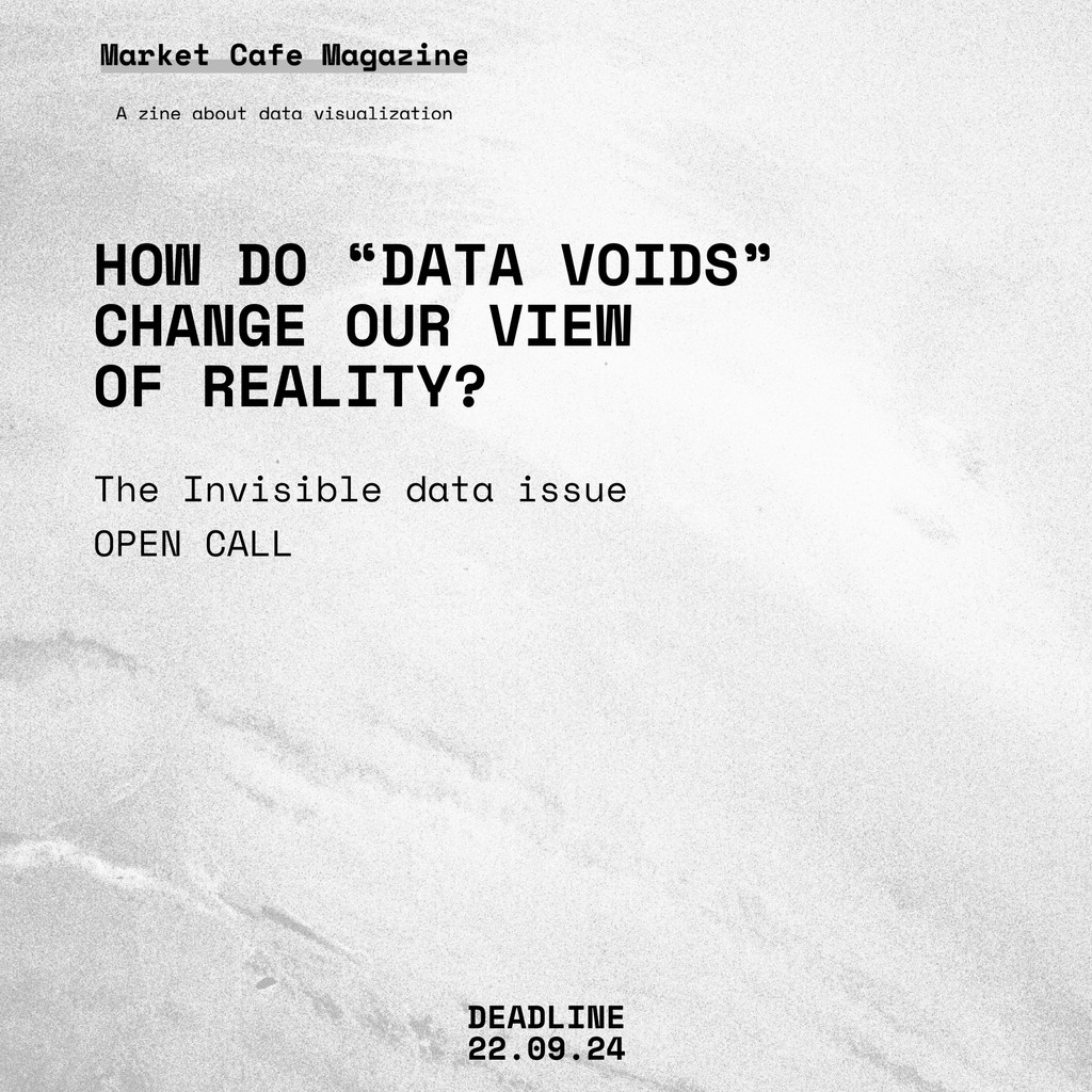 Break the visualization mold.⁠
"The Invisible Data" issue wants your perspective.⁠
Interdisciplinary thinkers, this is your call.⁠
⁠
Deadline 22nd September | Link below