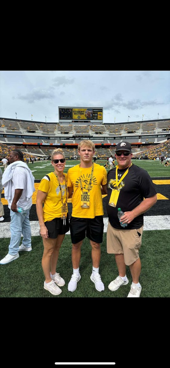 I had a great time in Iowa City Saturday! Thanks <a href="/Coach_Niemann/">Jay Niemann</a> <a href="/HawkeyeFootball/">Hawkeye Football</a>