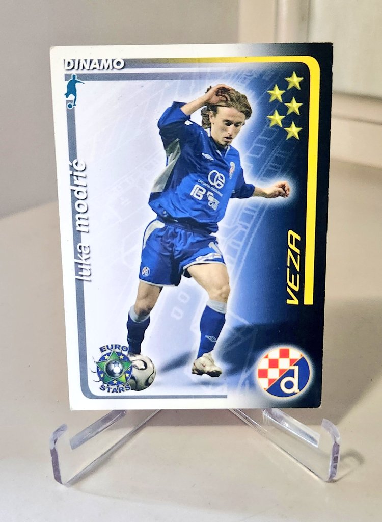 Lupodebupo's tweet photo. @TheRealNesquik @jcutlersburner 2006 Tekma Luka Modric

To my knowledge, earliest card of Luka Modric https://t.co/O6LApMop8Q